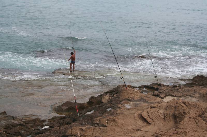 Fishing at La Mata